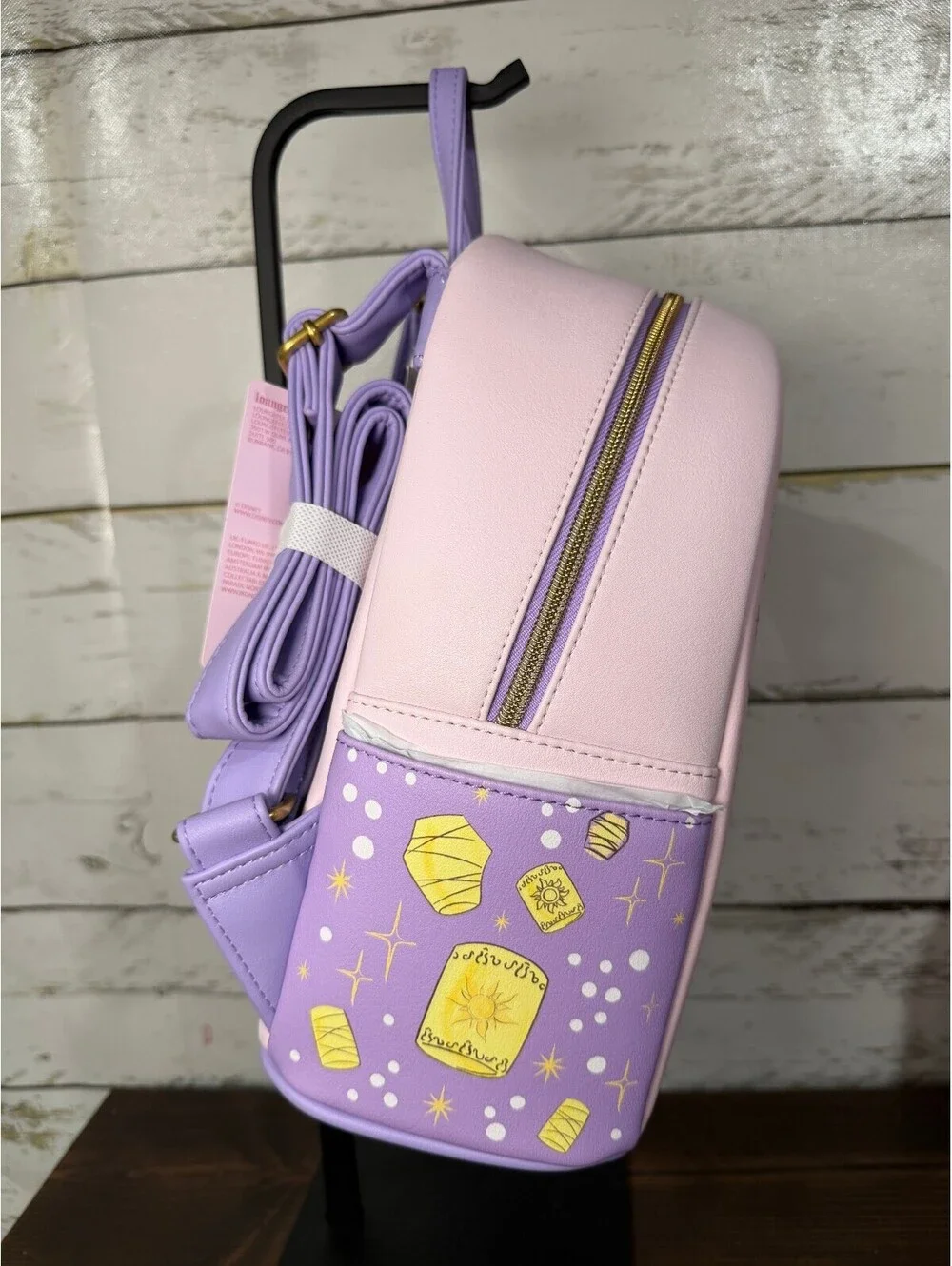 Loungefly Disney Tangled Art Doodles Mini Backpack NWT